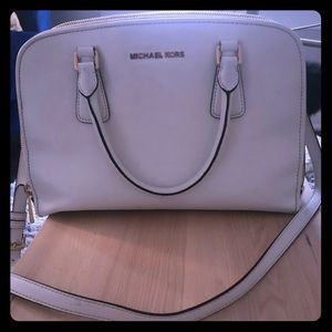 White Michael Kors purse